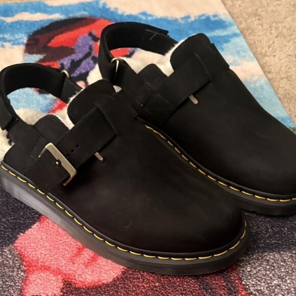 Dr. Martens Jorge II Fur Lined Clogs - Picture 3 of 7